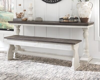 Braelow Dining Room Table and Bench (Set of 2)