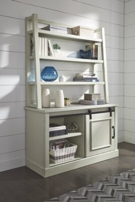 Jonileene 2-Piece Home Office Credenza with Hutch