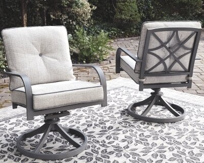 Donnalee Bay Swivel Lounge Chair (Set of 2)