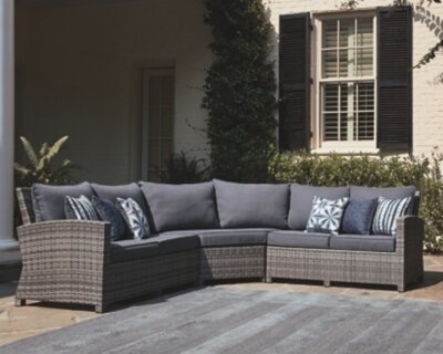 Salem Beach 3-Piece Outdoor Sectional