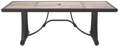 Marsh Creek Dining Table with Umbrella Option