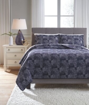 Jabesh 3-Piece King Quilt Set