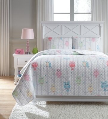 Lucille 3-Piece Full Coverlet Set