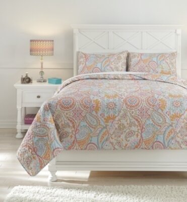 Jessamine 3-Piece Full Coverlet Set
