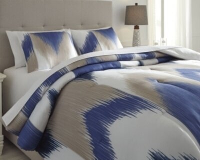 Mayda 3-Piece King Comforter Set