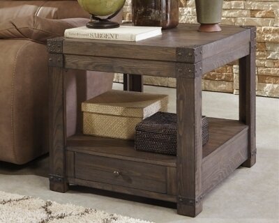 Burladen End Table