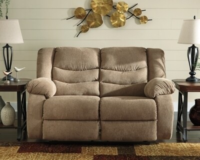 Tulen Reclining Loveseat Mocha