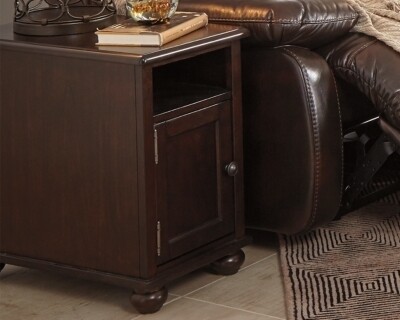 Barilanni Chairside End Table with USB Ports &amp; Outlets