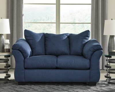 Darcy Loveseat Blue