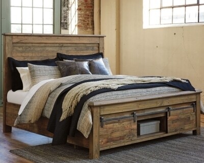 Sommerford King Panel Bed with Storage