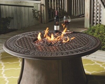 Burnella Fire Pit Table Top