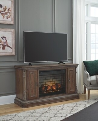 Charmond 64&quot; TV Stand with Electric Fireplace