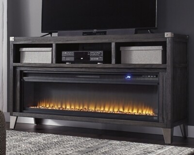 Todoe 65&quot; TV Stand with Electric Fireplace