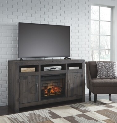 Mayflyn 62&quot; TV Stand with Electric Fireplace