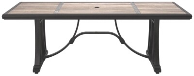 Marsh Creek Dining Table with Umbrella Option
