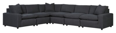 Savesto 6-Piece Sectional Charcoal