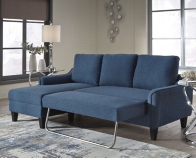 Jarreau Sofa Chaise Sleeper Blue