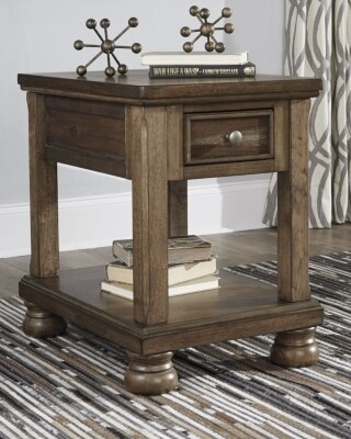 Flynnter Chairside End Table