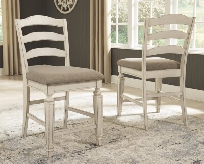 D743-124 Realyn Counter Height Bar Stool (Set of 2)