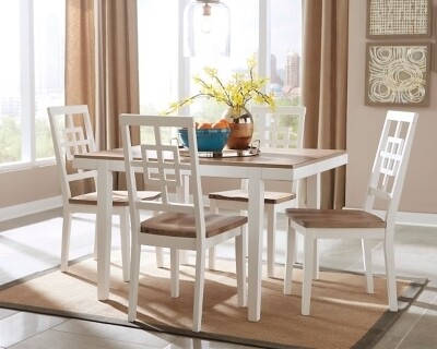 D298-225 Brovada Dining Room Table and Chairs (Set of 5)