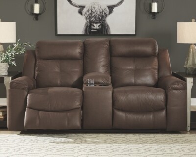 Jesolo Reclining Loveseat with Console Coffee