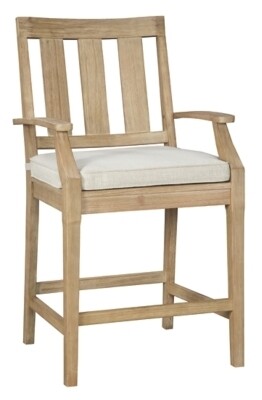 Clare View Bar Stool with Cushion (Set of 2)