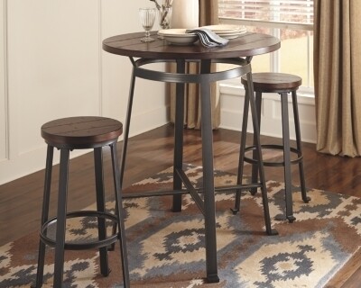 Challiman Dining Room Bar Height Table