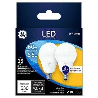 GE LED 60W 2pk
