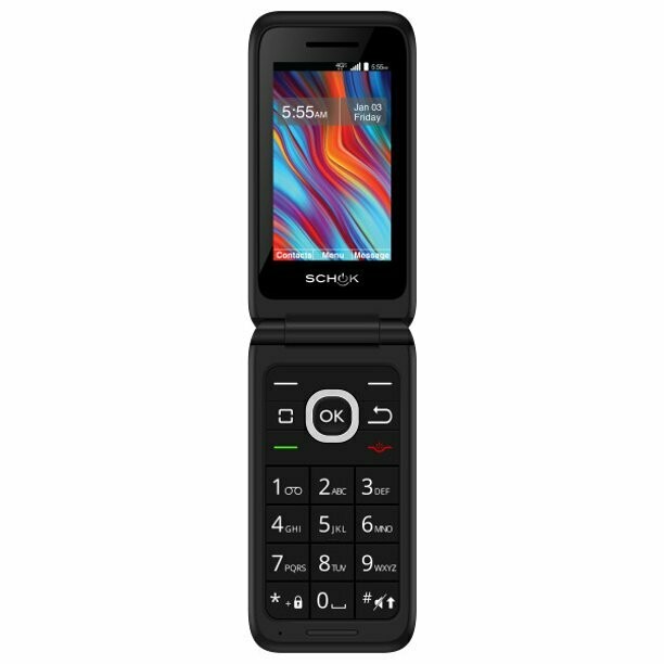 Flip Phone (GSM Unlocked) 8GB - Black