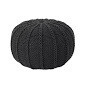 Knitted Cotton Pouf