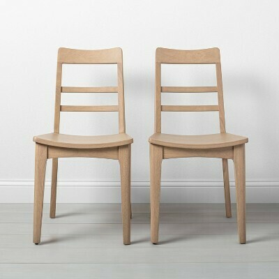 2pk Ladder Back Chairs