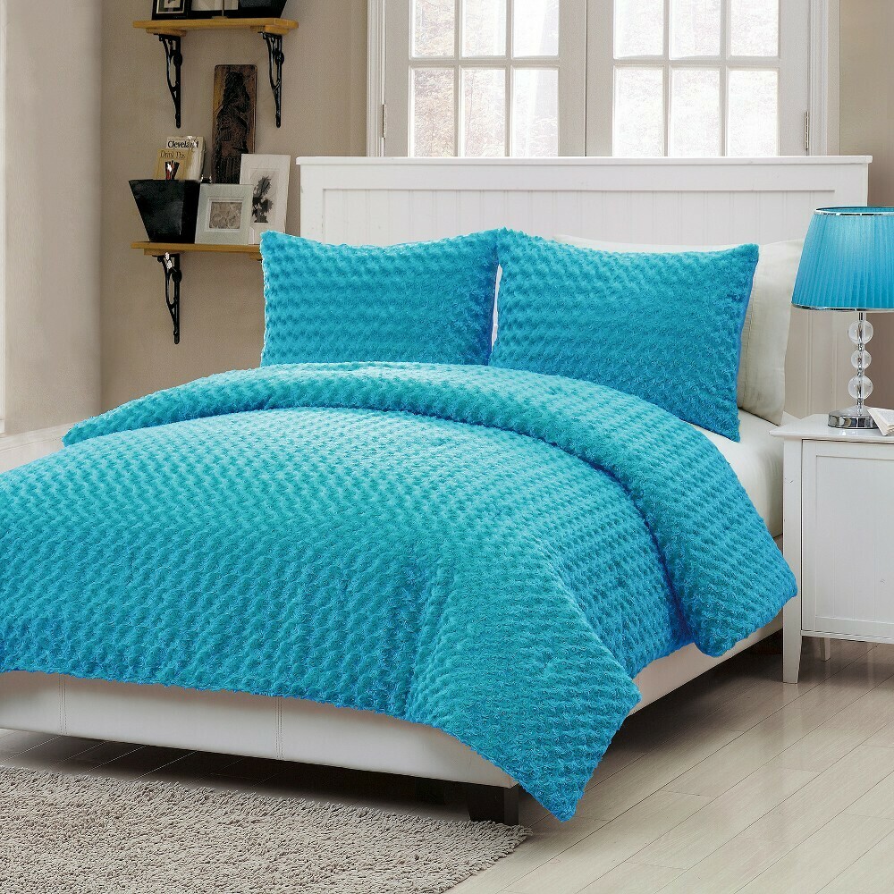 Twin Blue Comforter Set