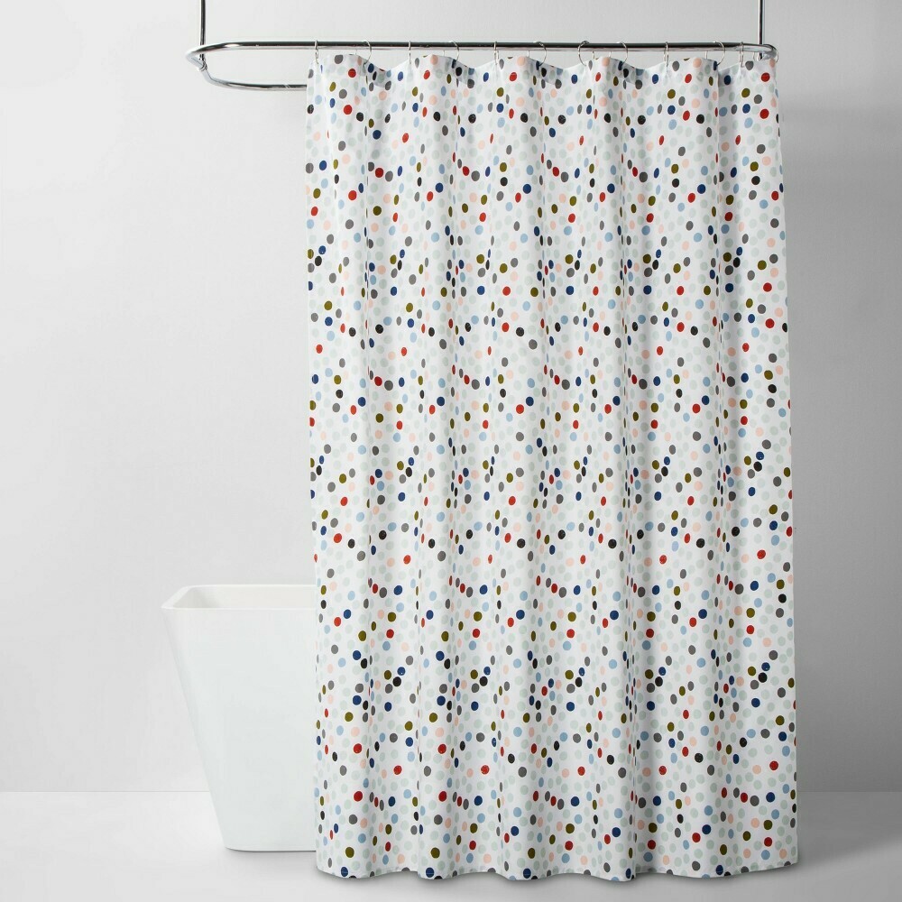 Polka Dot Shower Curtain