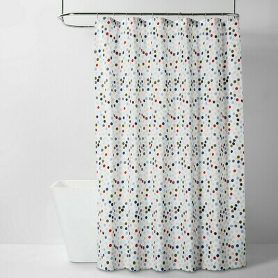 Polka Dot Shower Curtain