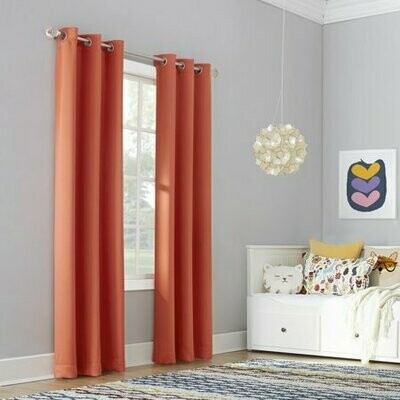 Coral 40"x63" Curtains
