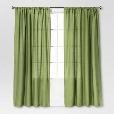 95&quot;x54&quot; Curtain Panel Green