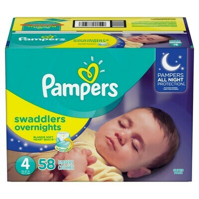 Pampers Sz 4 58ct