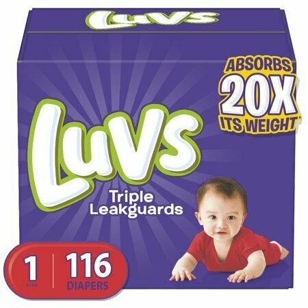 LUVS (Sz1) 116ct