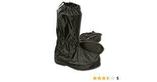Milwaukee Leather Mens Full Coverage Rain Boot Cover w/ Hard Walking Sole Black