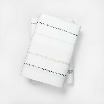 Multistripe Pillowcase Set