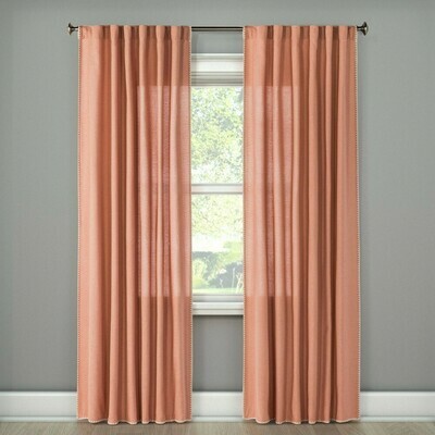 95"x54" Curtain Panel Pink