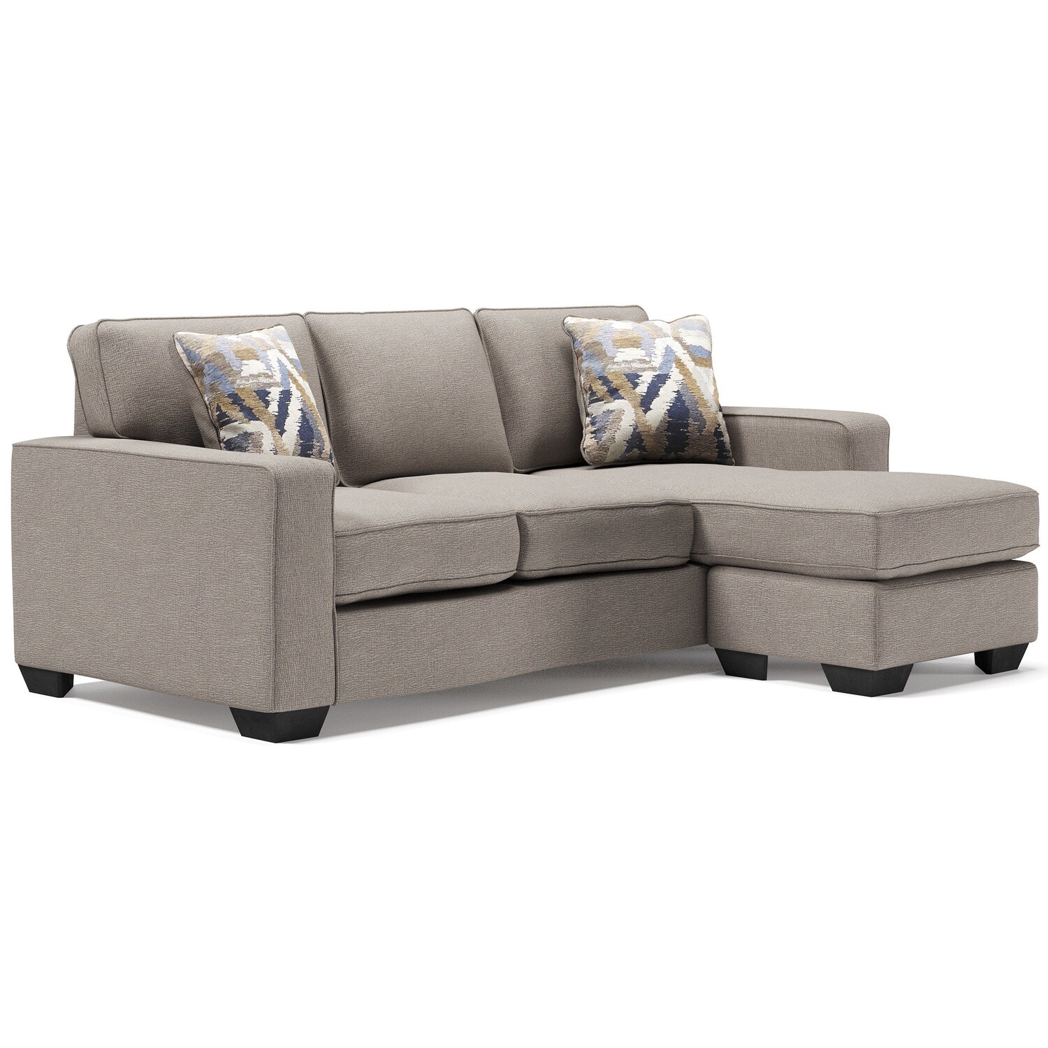 Greaves Sofa Chaise Stone