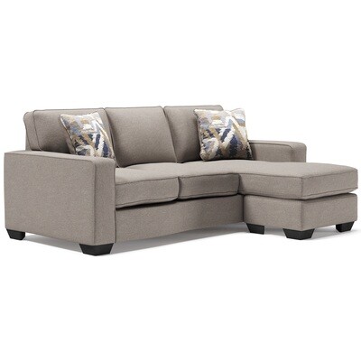 Greaves Sofa Chaise Stone