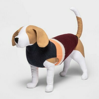 Holiday Dog and Cat Colorblock Sweater - M - Boots &amp; Barkley™