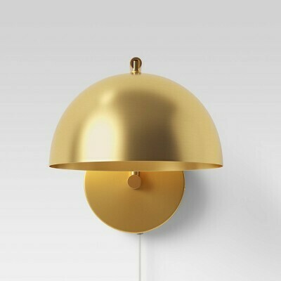 GOLD WALL SCONCE LAMP