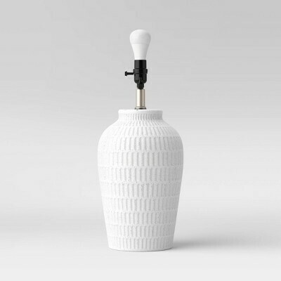 Ceramic Textured Lamp Base