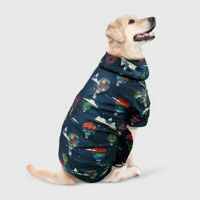 Flannel Dog Pajamas - L