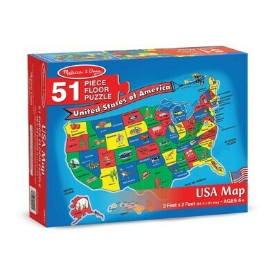 USA Map Floor Map Puzzle