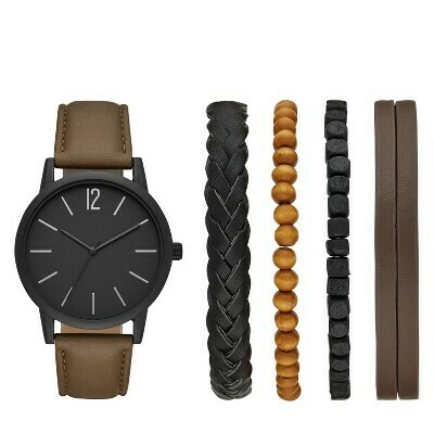 Men&#39;s Strap Watch Set