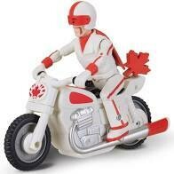 Disney Pixar Toy Story 4 Pull N Go Duke Caboom with Motorcycle